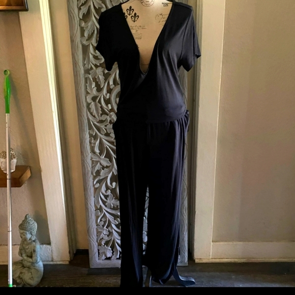GAP Pants - BLACK MODAL JUMPSUIT